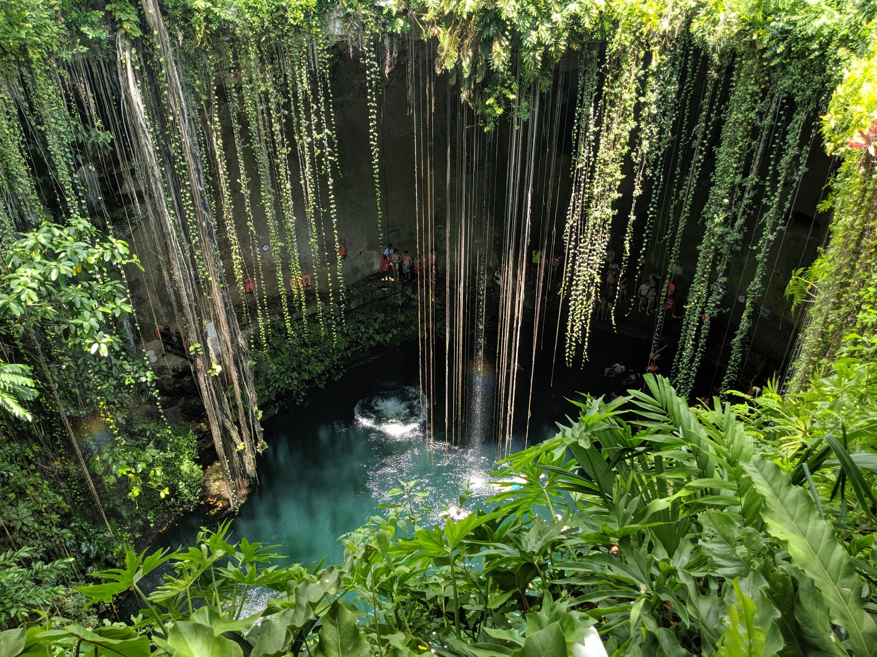 Cenote arqueológico en Yucatán